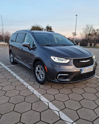 Chrysler Pacifica cena 229900 przebieg: 28700, rok produkcji 2022 z Gostyń małe 326